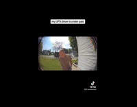 Collab BitchMP - UPS driver hides gift for woman