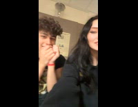 Collab BitchIG2 - Friend trying out face filter 