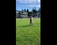 Mom pops confetti gender reveal