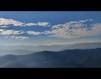 Mountain view from the mountain top range in India