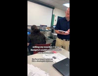 So hungry teacher class joke