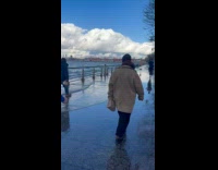 Collab WINY - Beach water went over the land park