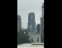 Apartment building spills bunch of water from 40th floor 