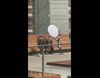 Guy sitting wooden bench light