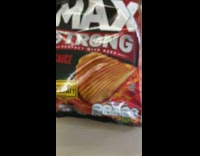 Guy takes video of the max strong chips at the store midnight