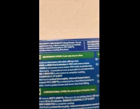 Frozen Chicken Pot Pie poked with knife