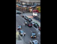 Wild car accident aftermath hit and run