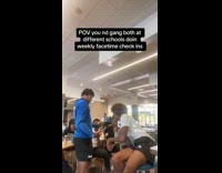 Collab BitchIG2 - Guy facetime friends on different school 