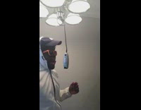 Guy sings womans solo with shaver