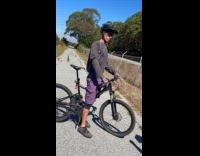 Guy on bike angry shout at girls