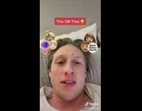 Filter asks guy to choose between womens day BHM 