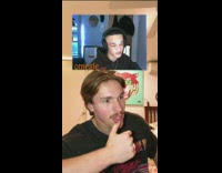 Guy and stranger guess each others names