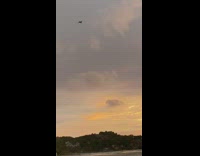 Drone white bikini girl beach shore pt. 2