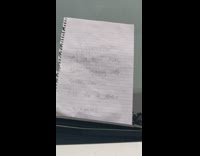 Car has many stickers and notes insulting driver