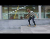 Skater scorpions at end of stairs 