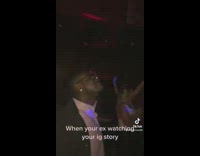 Guy dances for when his ex sees his instagram 