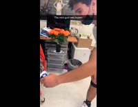 Teacher says gum was bussin no cap 