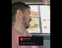 Collab BitchMP - Guy drive thru red shirt travis scott meal 