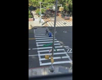 Collab winy - Grey jumpsuit guy dances blue trash can 