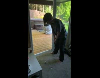 Collab BitchMP - Guy hits golf ball in house over fence hits neighbor 