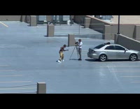 Collab IITW - Man shirtless photoshoot at rooftop parking lot