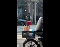 Collab winy - Firemen put out fire in trashcan street