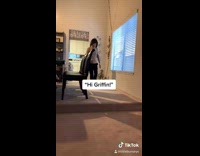 Collab BitchIG2 - Mom  high fives cat laying next to fan 