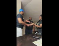 Siblings prank their dad and slaps him 