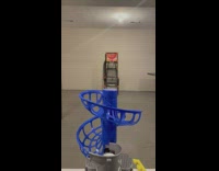 Collab DailyDoseOfInternet - Small ball launcher shoots and scores from far away