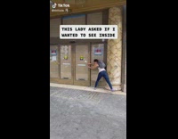 Guy gets asked if he wants to go inside Cecil Hotel 