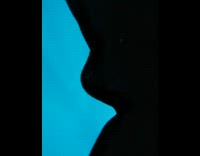 Woman swims and encounters a shark at ocean 