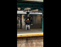 Collab WINY - Teenagers Sing and Cheer for Man to Dance