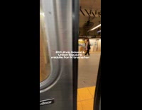 Submitters compilation of exiting train from different stations