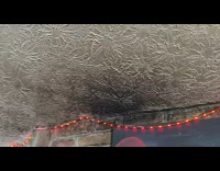 Black spot on ceilings because of candles