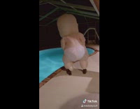BitchMP - Tiktok blowup baby costume pool dance twerk