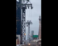 Man climbs the Roosevelt Island tram tower Part 4