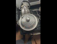 Guy laugh at pressure sound from cooking pot