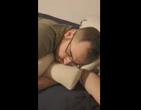 Friends use friend snoring sounds as joke