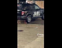 Woman makes joke about jarl security