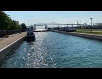 Collab DailyDoseOfInternet - Time Lapse of Soo locks drains and fills up water Part 2