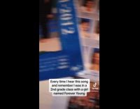 Lady remembers old classmate through tiktok song