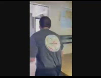 Guy jumps into thick snow 