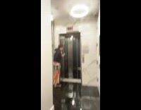 girls inside apartment flood lights leak water