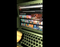 Guy punches laptop screen breaks fail netflix  