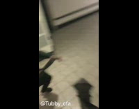 Collab BitchIG2 - Security guy tells Chuckie to back up as he runs up the stairs 
