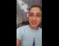 Girl talking about recorders and vaccine 