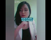 Friends love tiktok during quarantine