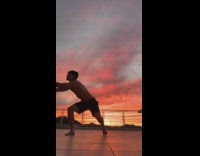 Guy hits himself in face when practicing volleyball