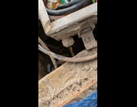 Technician pours coffee at board for waterproofing