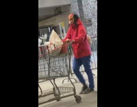 corona virus lady red power rangers mask 